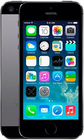 Мобильный телефон Apple iPhone 5S 16GB Space Gray